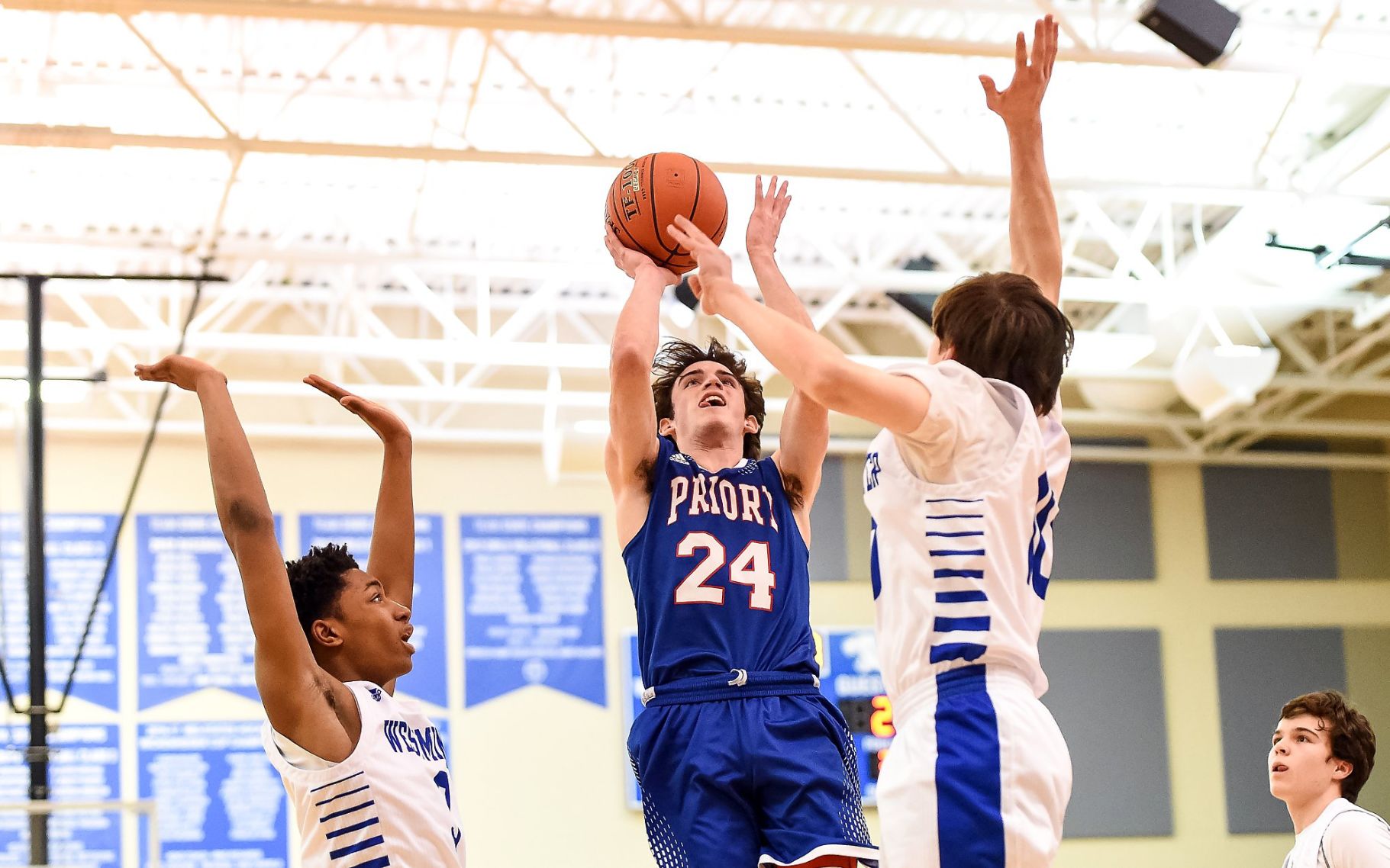 Westminster vs. Priory basketball